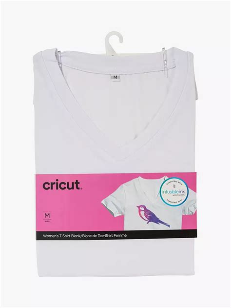 Cricut Infusible Ink Women's White T-Shirt (M)